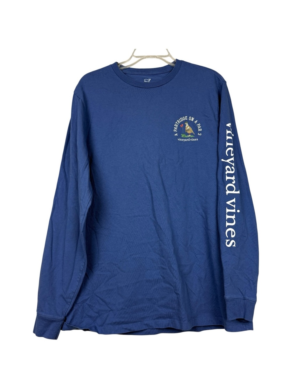 Vineyard Vines Partridge on a Par 3 Golf Graphic Long Sleeve Tee - Picture 2 of 5